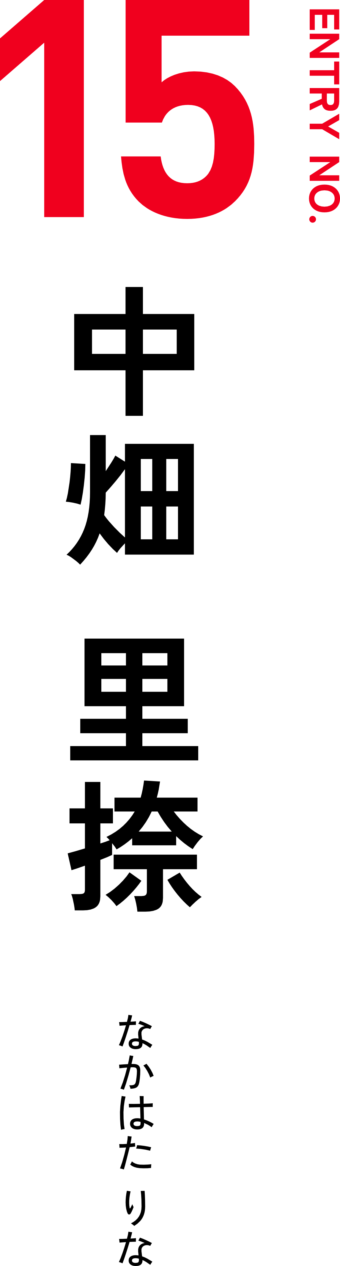 中畑里捺